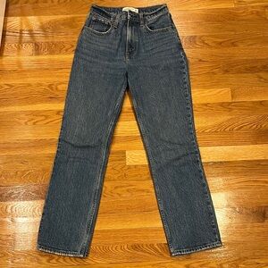Abercrombie & Fitch Ultra High Rise Blue Jeans